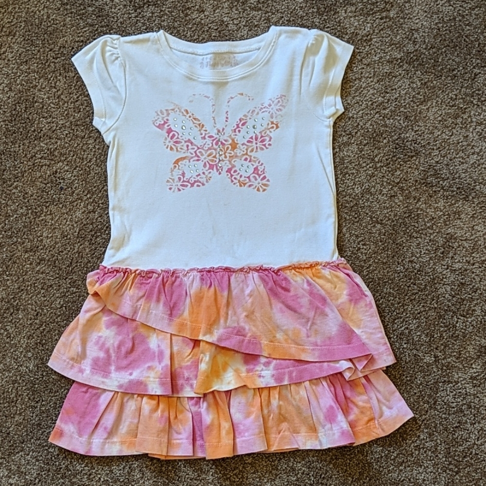 Flapdoodles tie-dye dress